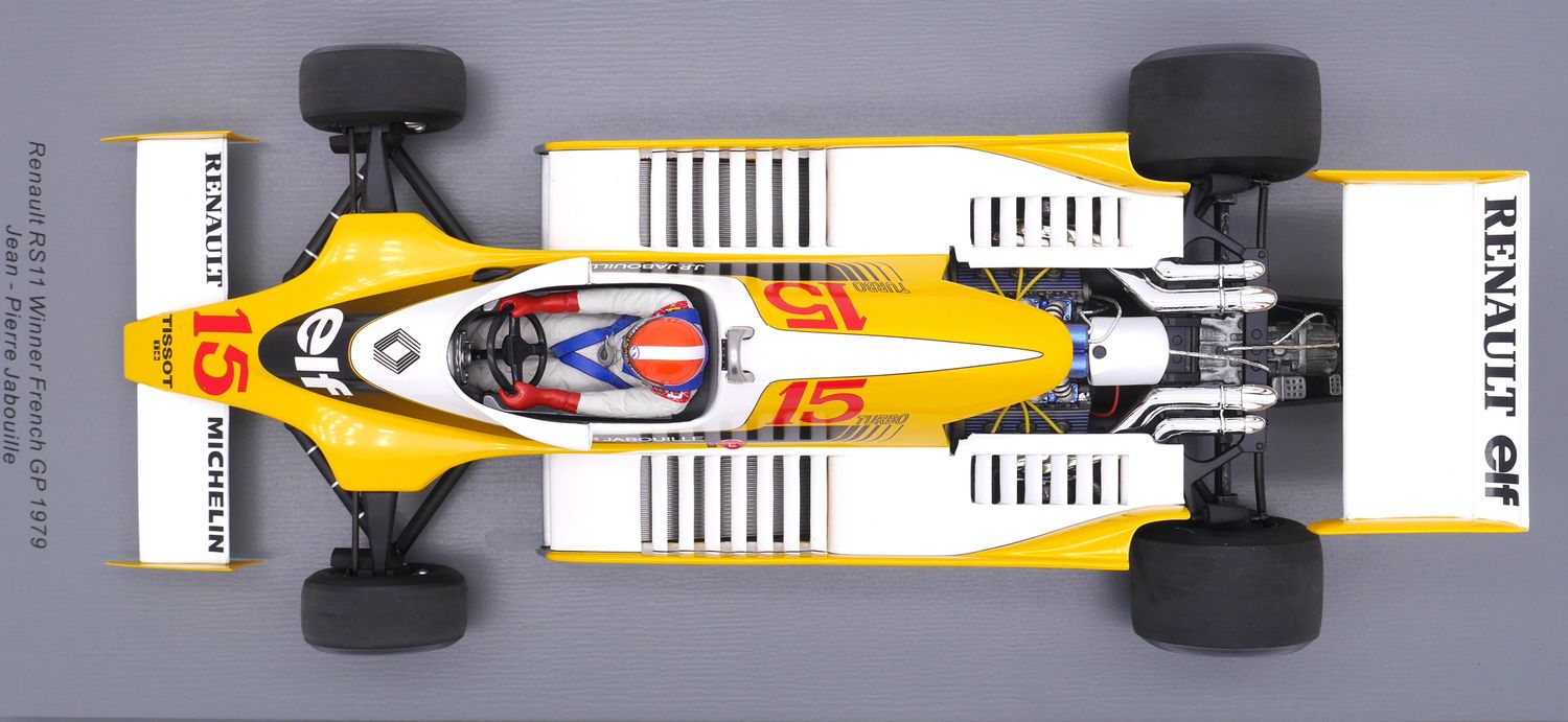 1979 Spark Renault Rs11 J P Jabouille Winner French GP 1/18