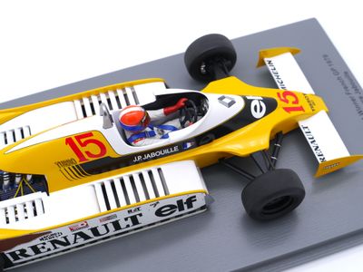 1979 Spark Renault Rs11 J P Jabouille Winner French GP 1/18