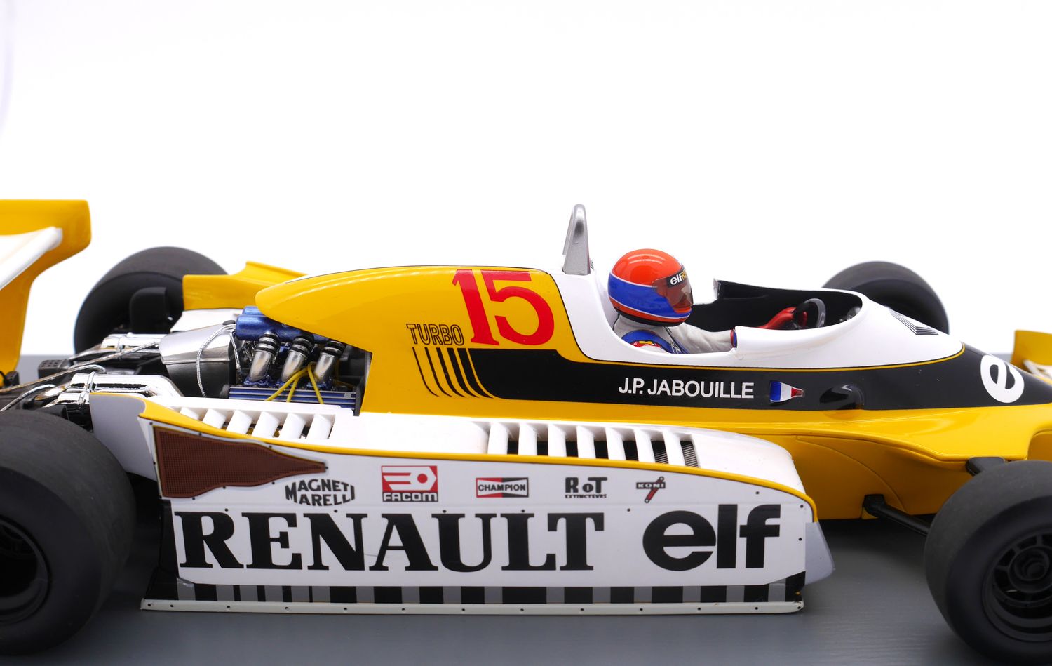 1979 Spark Renault Rs11 J P Jabouille Winner French GP 1/18