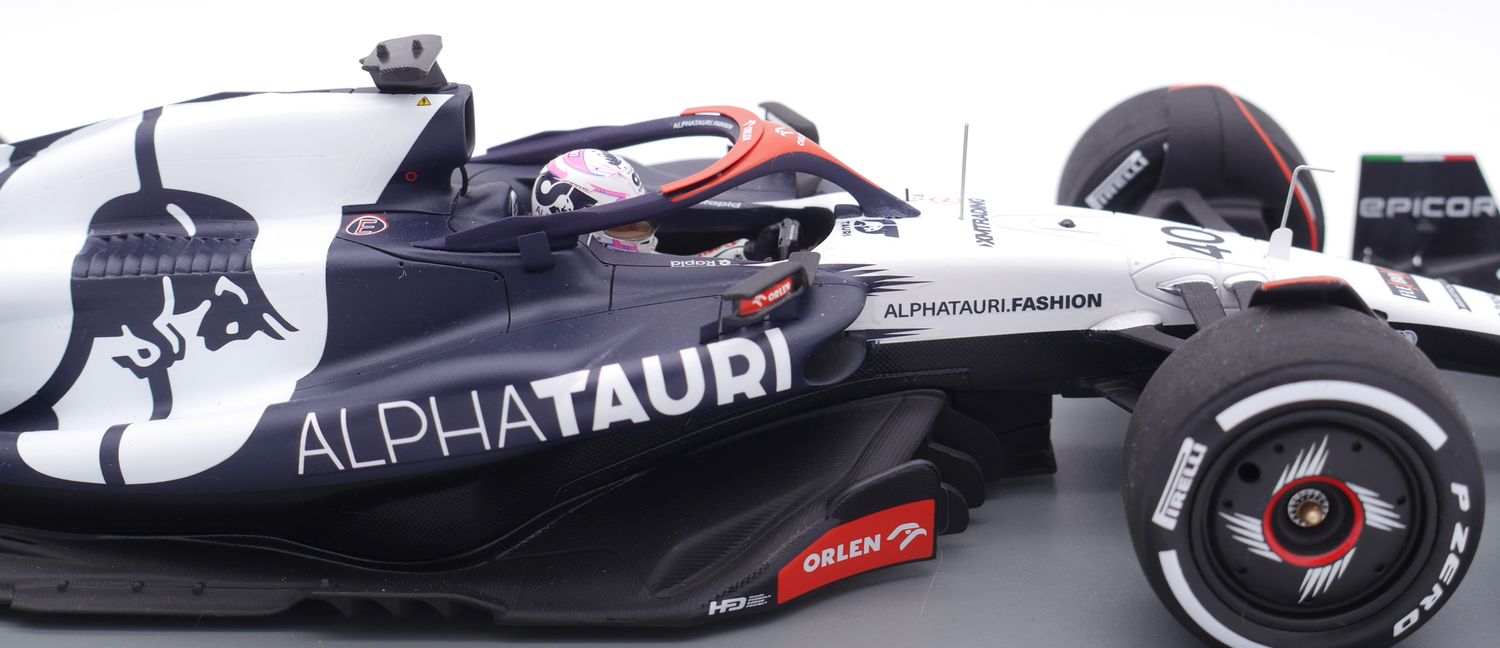 SPARK 1/43 - ALPHA TAURI AT04 - GP de México 2023 (D. Ricciardo) - Little Bolide