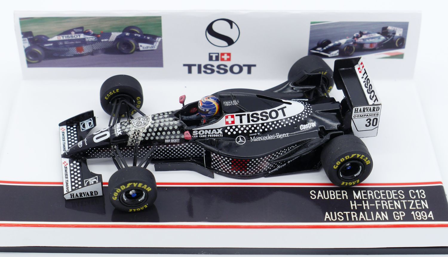 1994 Tameo Sauber Mercedes C13B H H Frentzen Australian GP 1/43