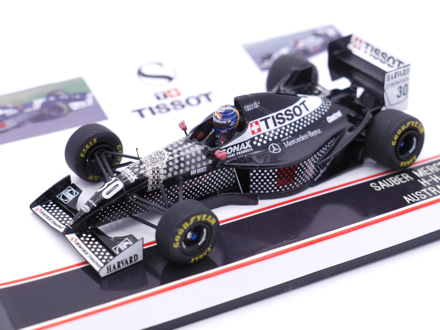 1994 Tameo Sauber Mercedes C13B H H Frentzen Australian GP 1/43