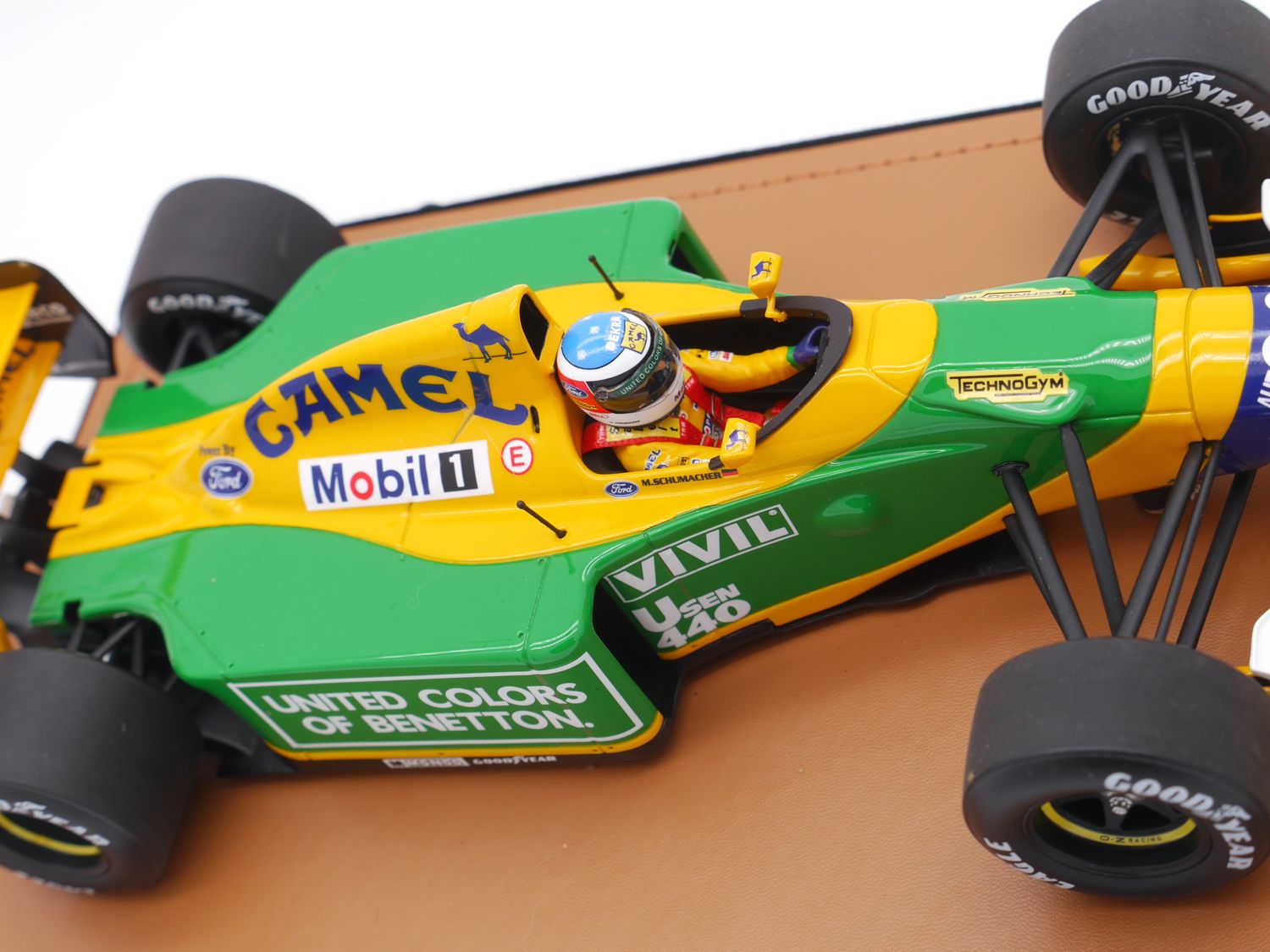 1992 Techno Model Camel Benetton B192 M Schumacher 1st Win Belgian