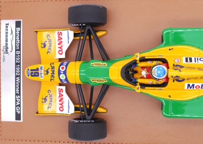 1992 Techno Model Camel Benetton B192 M Schumacher 1st Win Belgian
