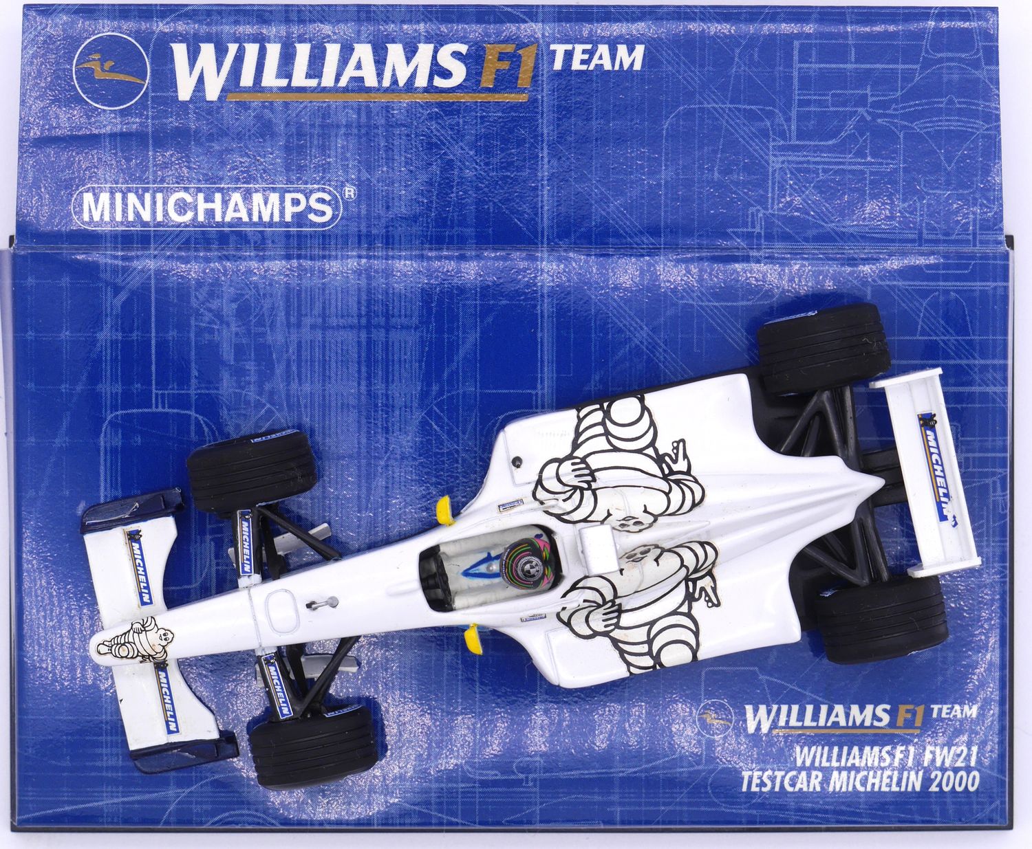 2000 Minichamps Michelin Williams FW21 J Muller test car 1/43