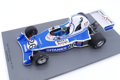 1976 Spark Gitanes Ligier Matra JS5 J Laffite US Long Beach GP 1/18