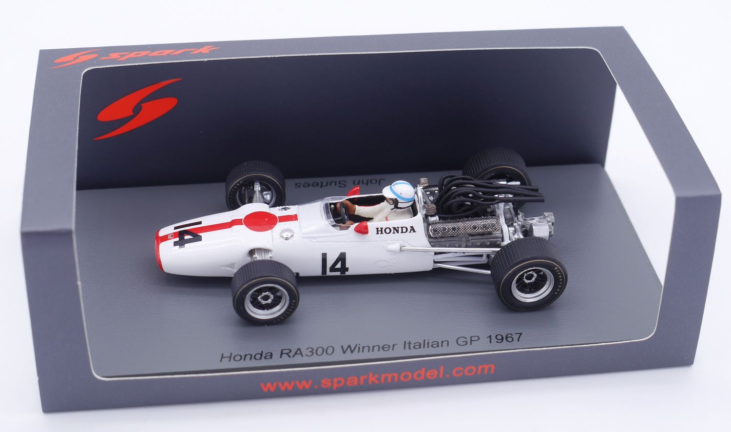 1967 Spark Honda RA300 J Surtees Italian GP 1/43