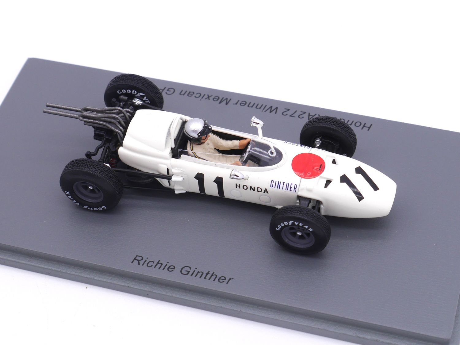 1965 Spark Honda RA272 R Ginther Winner Mexican GP 1/43