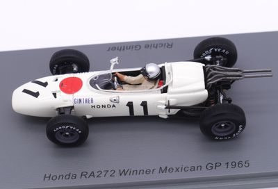 ミニカー Honda RA272 Winner Mexican GP 1965 Honda公式ウェア＆グッズ オンラインショップ｜1/43 RA272 Winner
