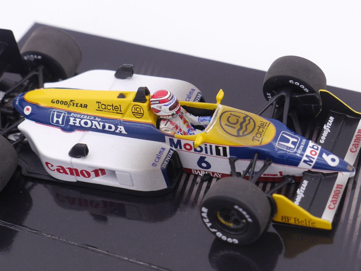 ミニカー 1/43 spark Williams FW11B Hungary 1987 Williams Honda