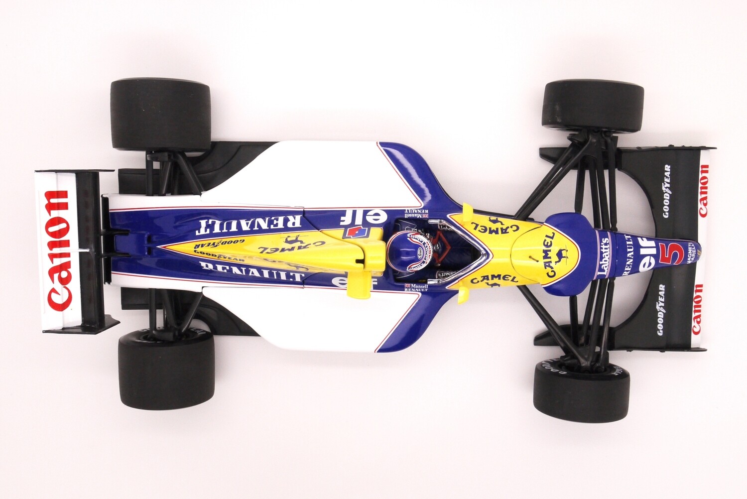 1992 Minichamps Camel Williams FW14B N Mansell 1/18
