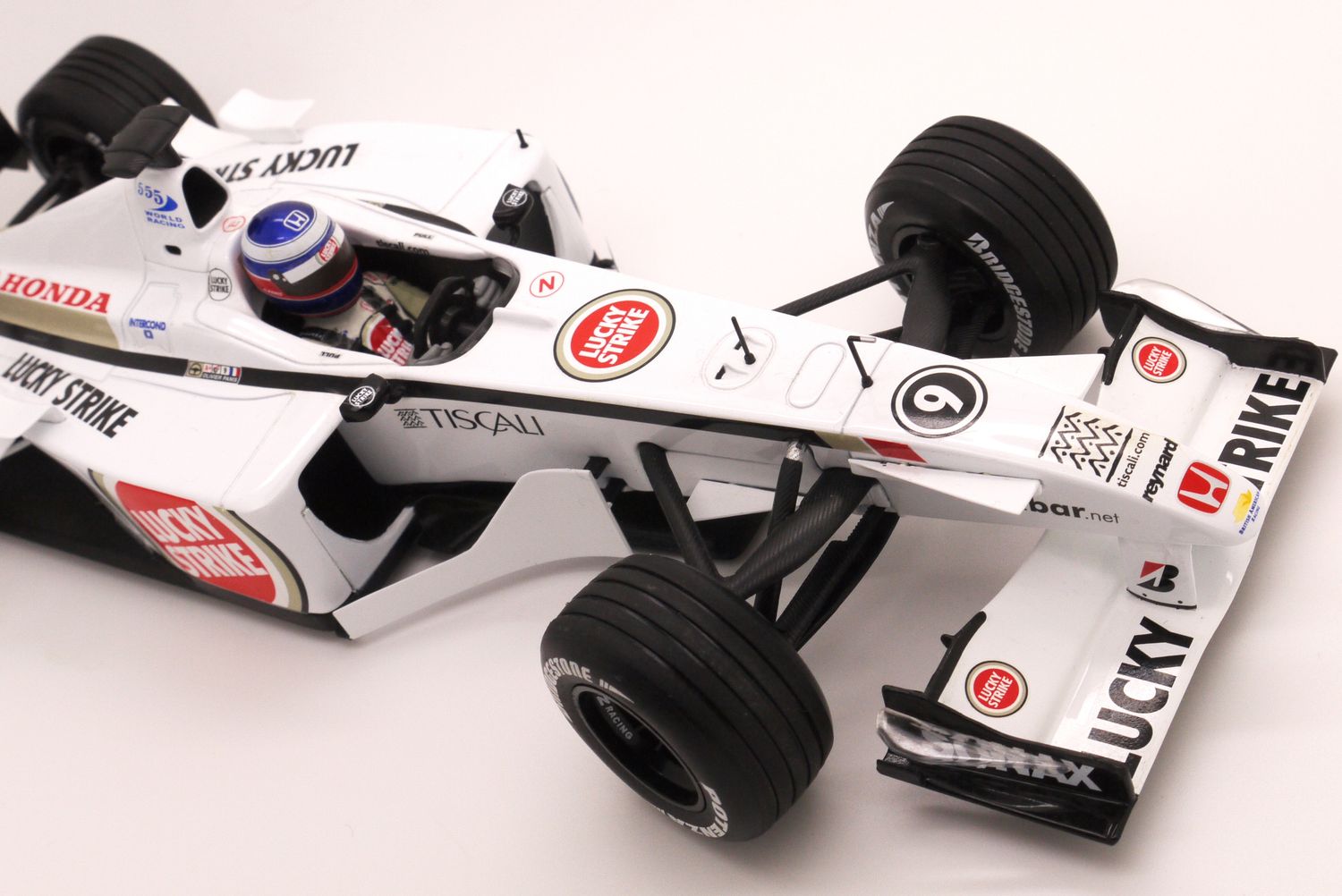 MINICHAMPS ミニチャンプス　BAR Honda 03 1/18 1/18 Jenson Button Chinese GP livery 555 Conversion - BAR Honda