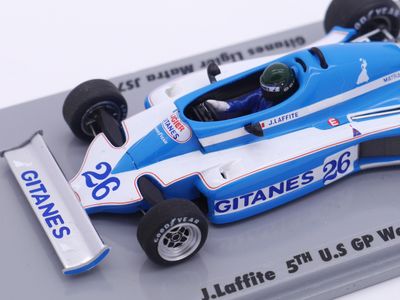 1978 Spark Gitanes Ligier Matra JS7 J Laffite US GP West 1/43