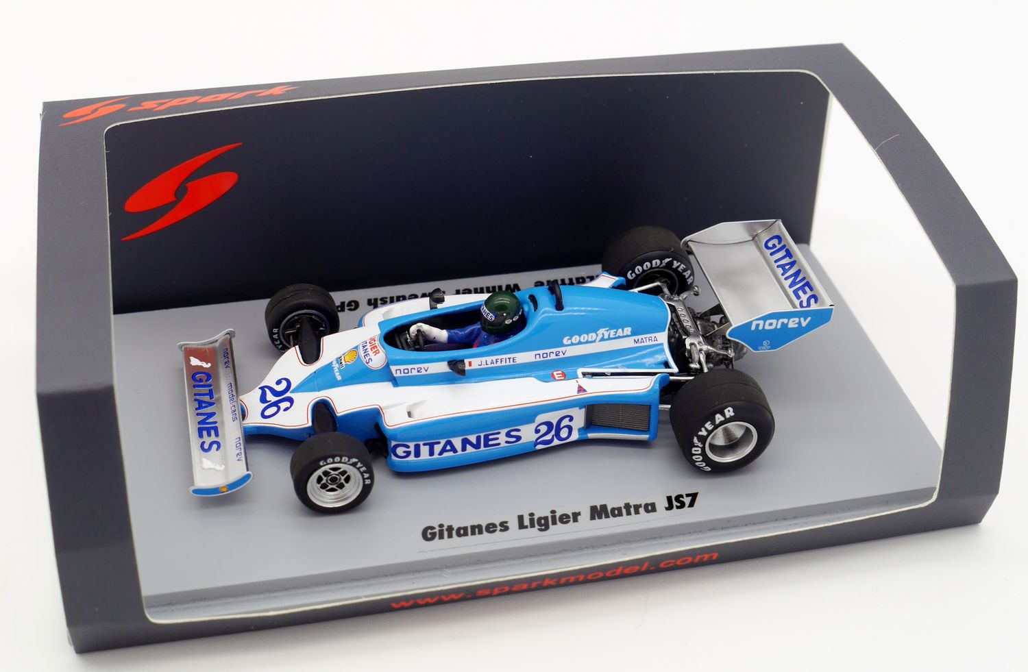 自動車 TENARIV LIGIER MATRA JS7 GITANES 1977 自動車 TENARIV LIGIER MATRA JS7 GITANES 1977 Spark Ligier JS7
