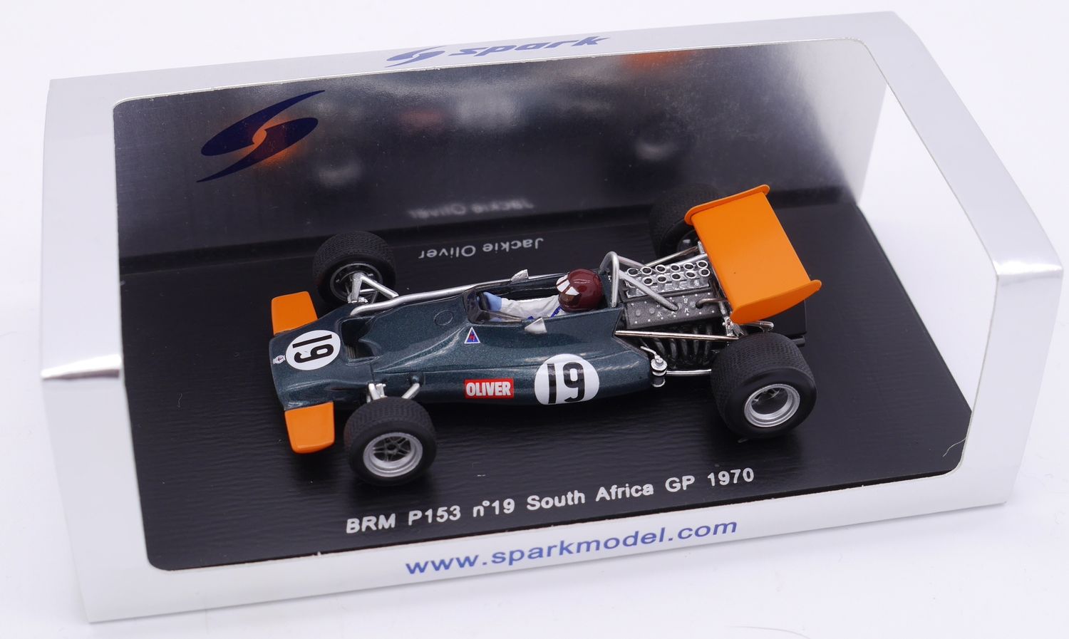 1970 Spark BRM P153 J Oliver South African GP 1/43
