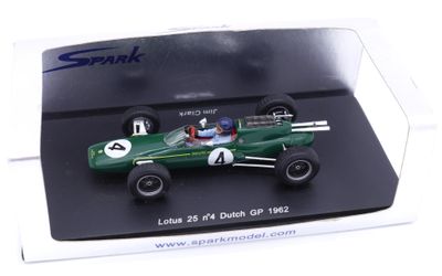 1962 Spark Lotus Climax 25 Jim Clark Dutch GP 1/43