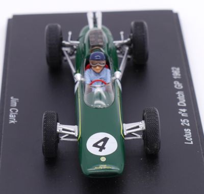 1962 Spark Lotus Climax 25 Jim Clark Dutch GP 1/43