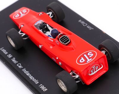 ミニカー Lotus 56 Test Car Indianapolis 1968 1968 Spark Lotus 56 Jim Clark Indianapolis test car 1/43