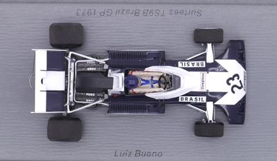 1973 Spark Surtees TS9b L Bueno Brazil GP 1/43