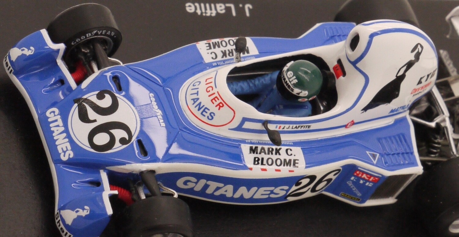 □Racing on特注 SPARK 1/43□GITANES リジエ JS41 無限 ホンダ 鈴木