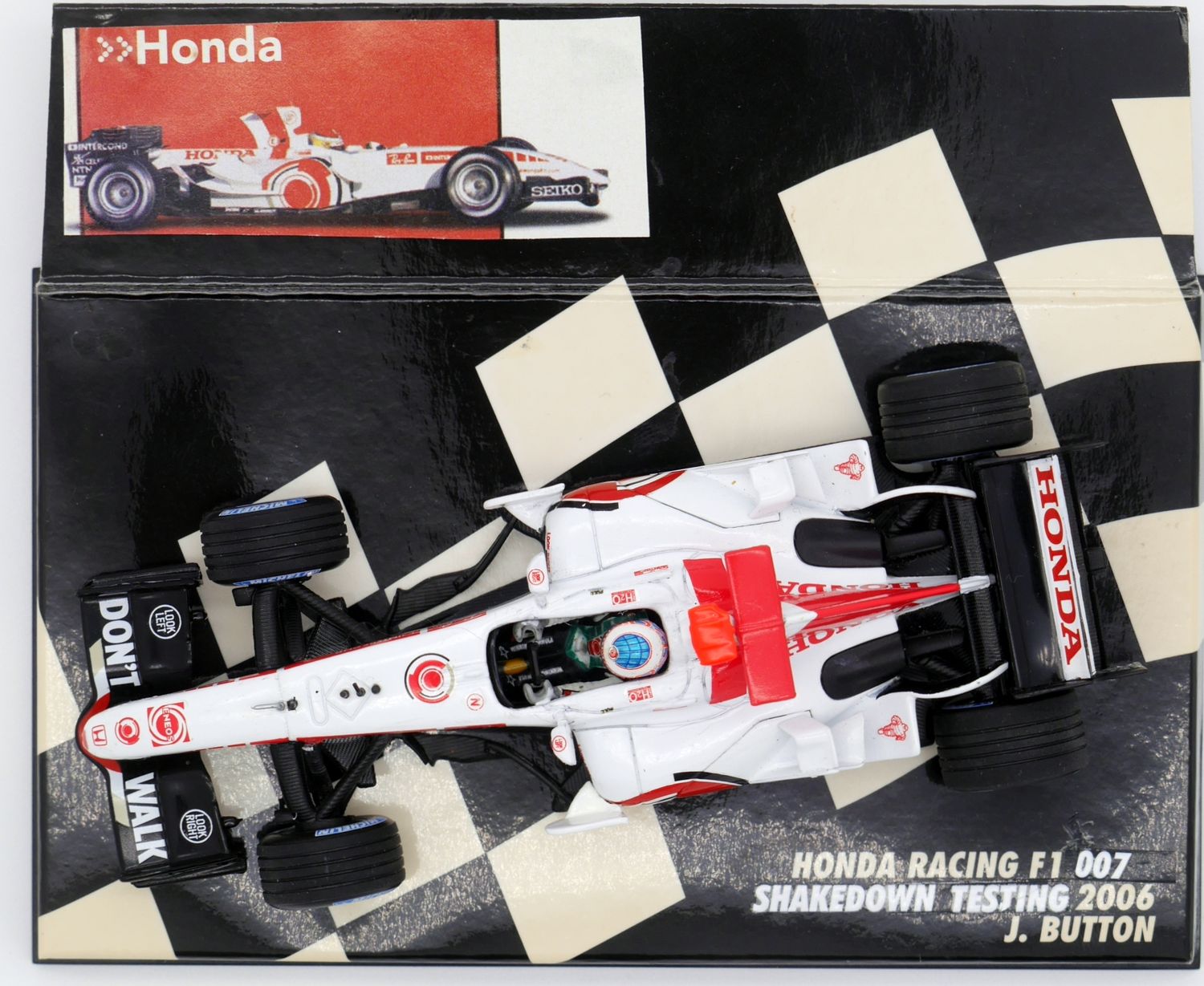 2006 Honda Racing 007 J.Button Test car 1/43
