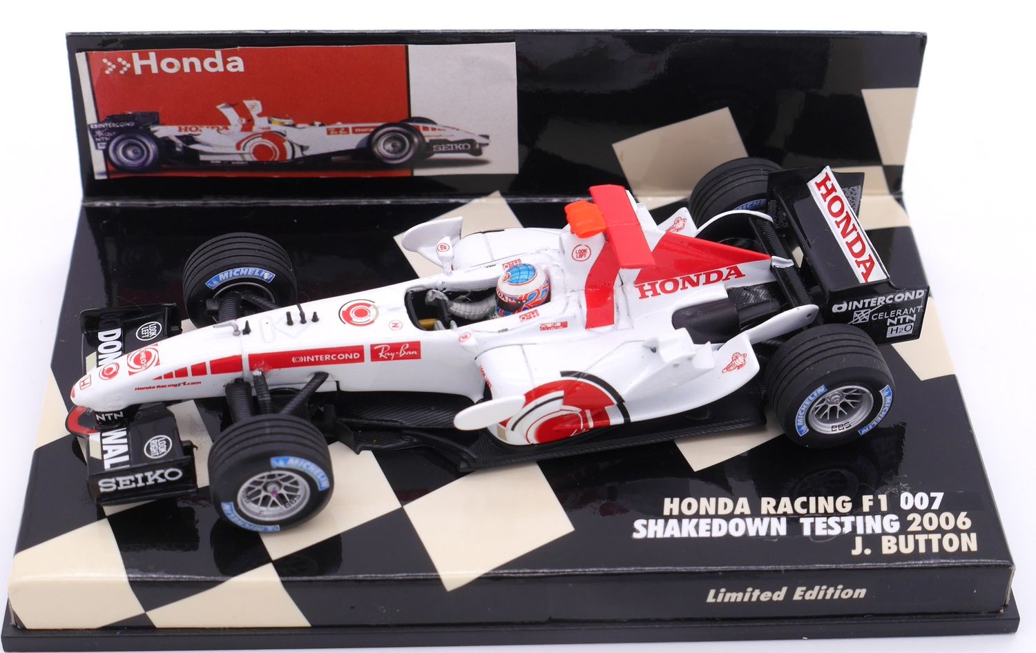 2006 Honda Racing 007 J.Button Test car 1/43