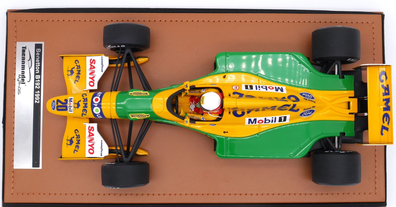 1992 Techno Model Camel Benetton B192 M Brundle Australian GP 1/18