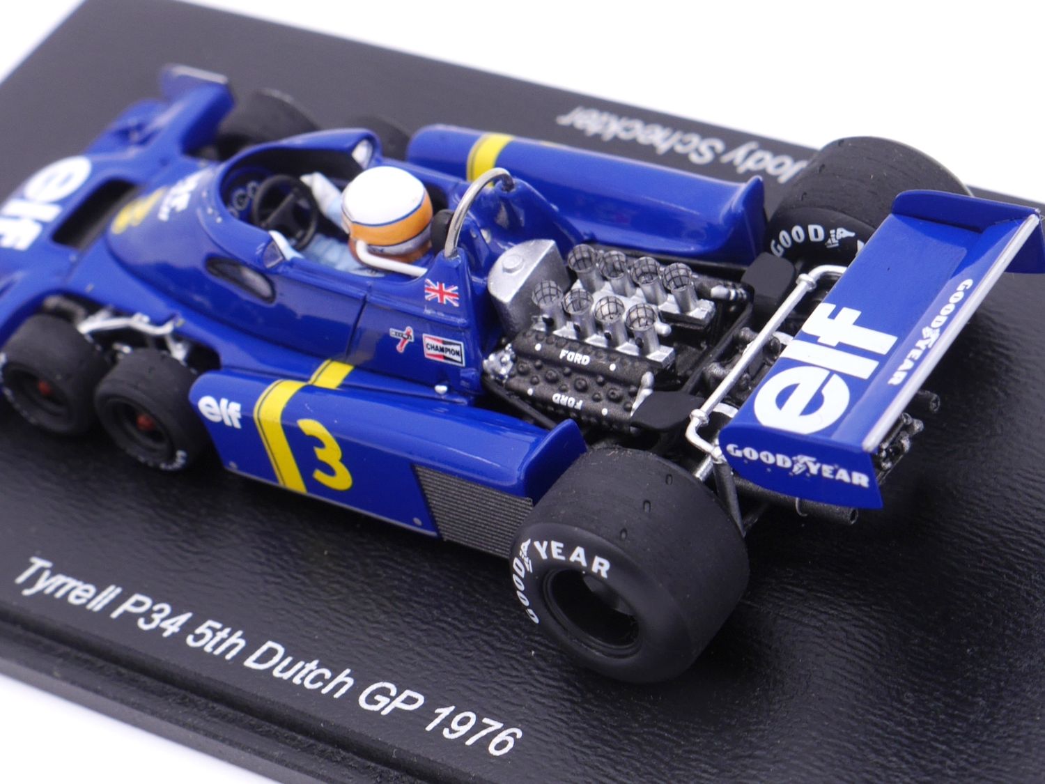 1976 Spark Tyrrell Ford P34 J Scheckter Dutch GP 1/43