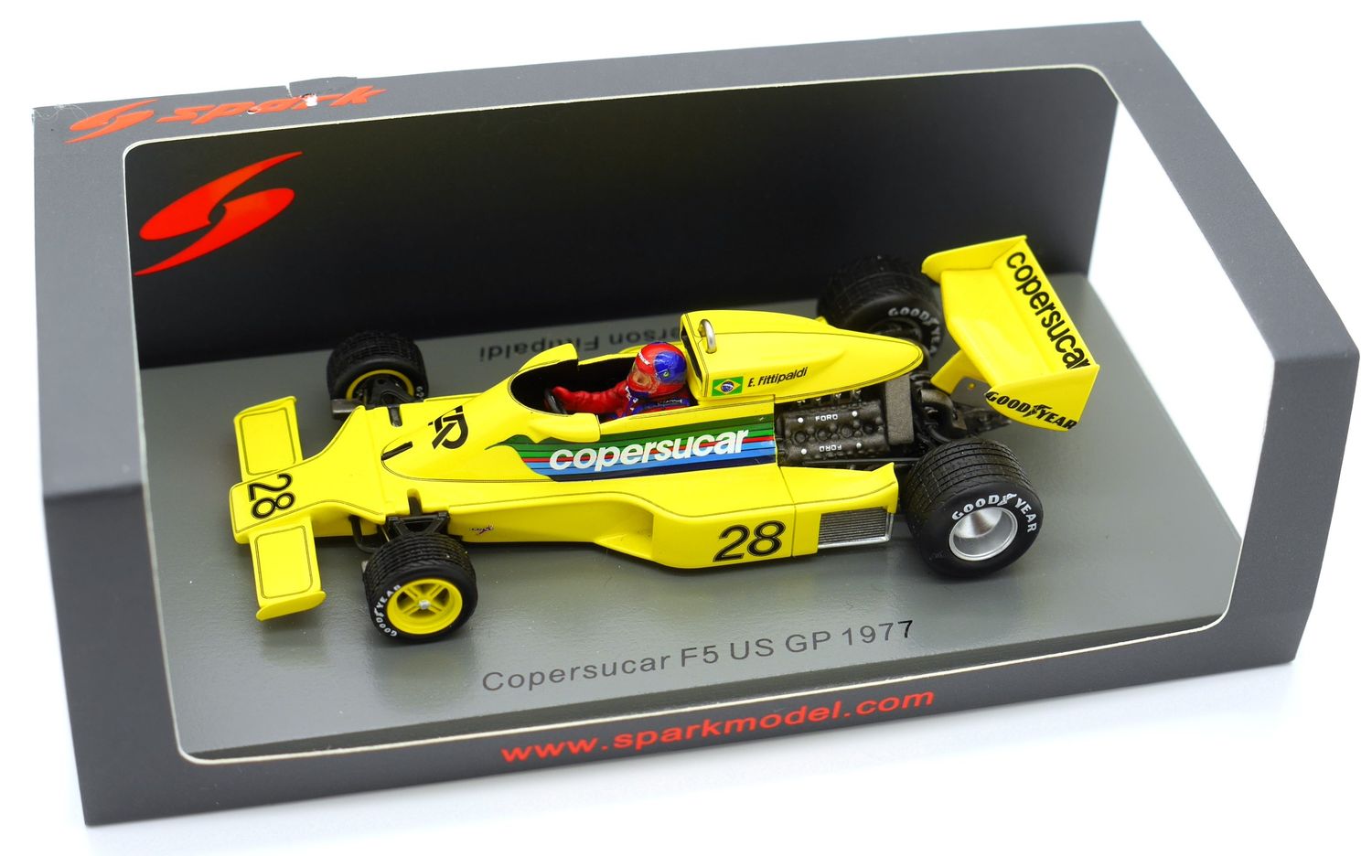 1977 Spark Fittipaldi Copersucar F5 E Fittipaldi US GP 1/43