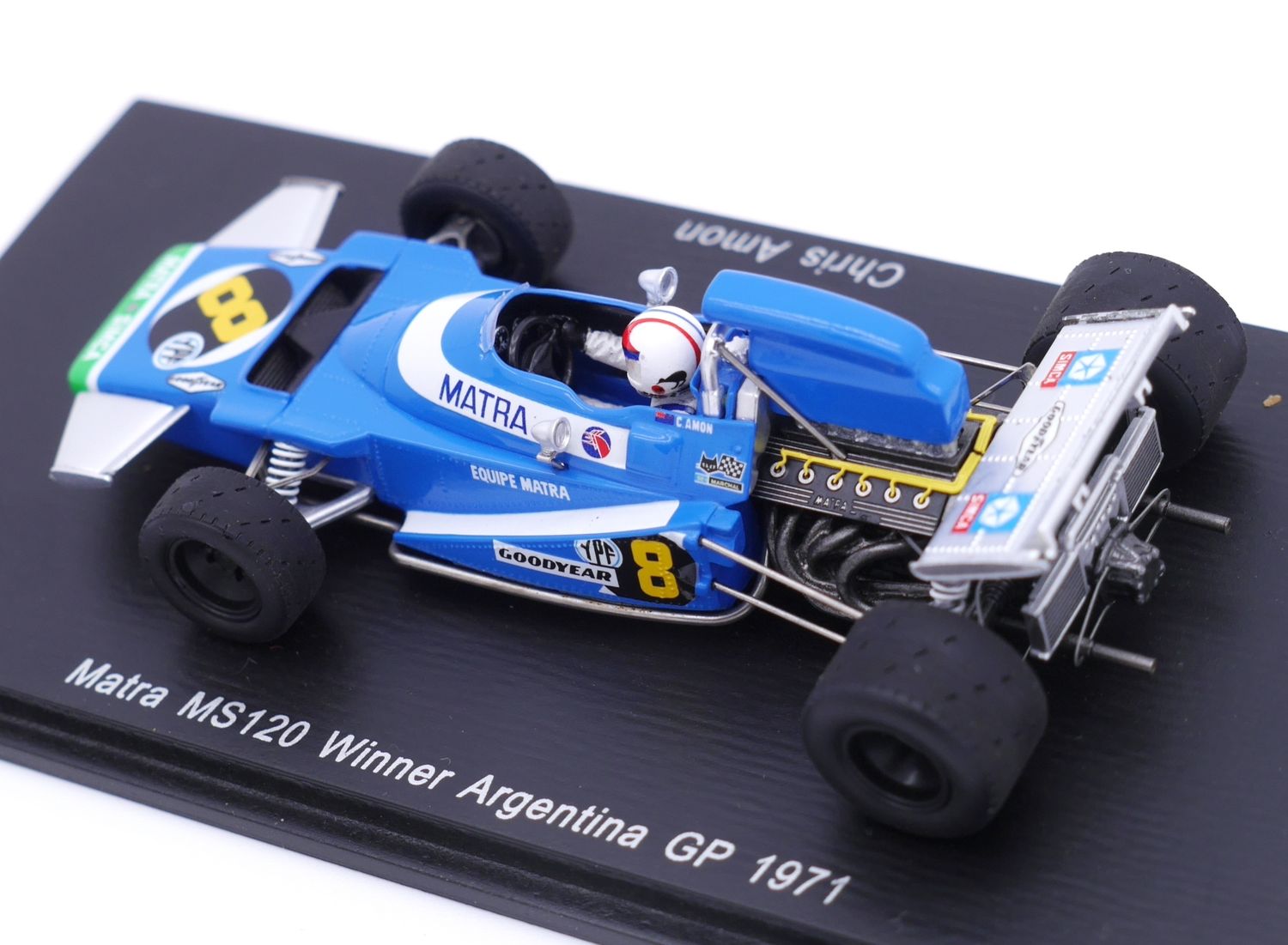 1971 Spark Matra MS120 C Amon Winner Argentina GP 1/43 scale