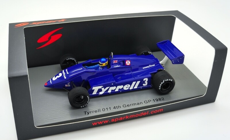 TYRRELL 011 - 1982 - Michele Alboreto - 1/43 - Formule 1 - F1 Altaya