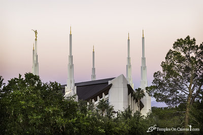 Las Vegas NV LDS Temple - Heavenward - Full Color Print