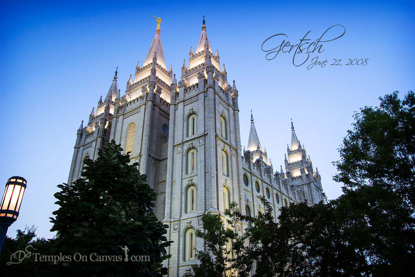 Salt Lake City UT Temple Art - Out of Obscurity
