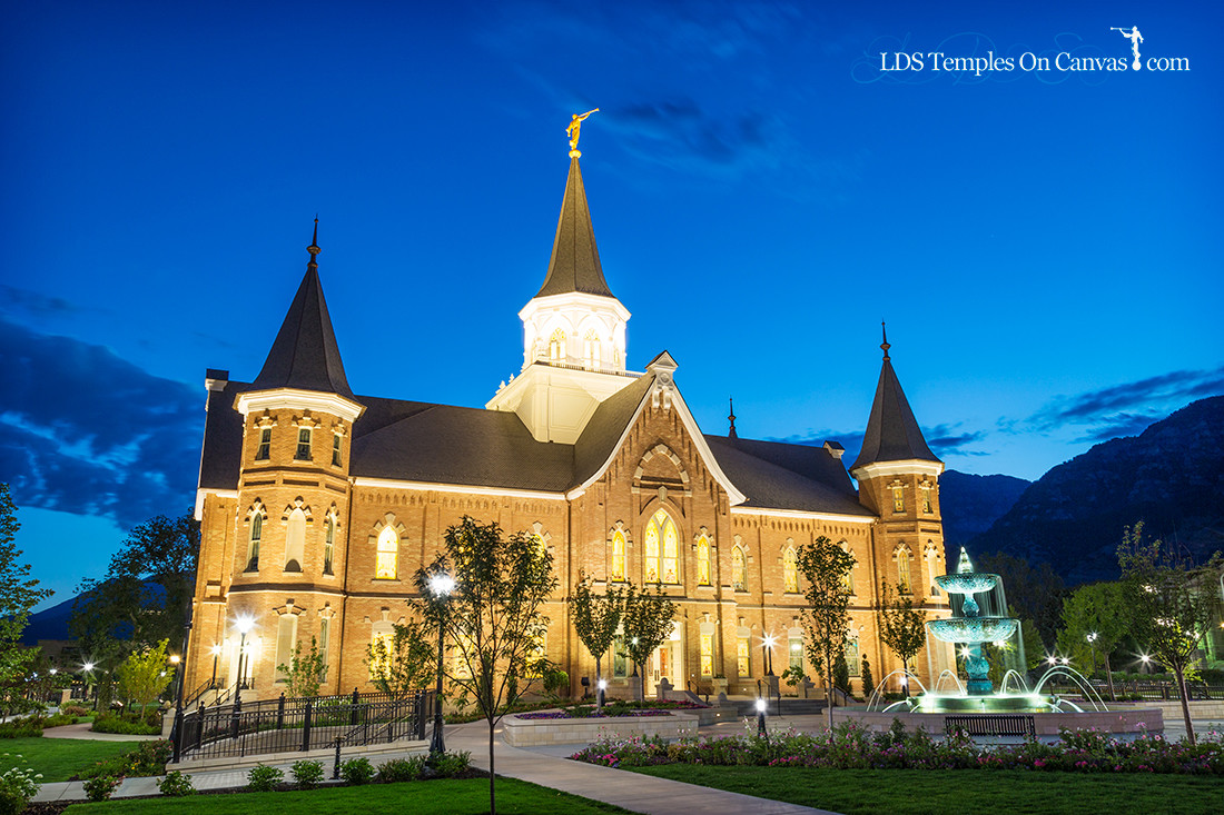 Provo City Center Utah LDS Temple - Rise Up - Color