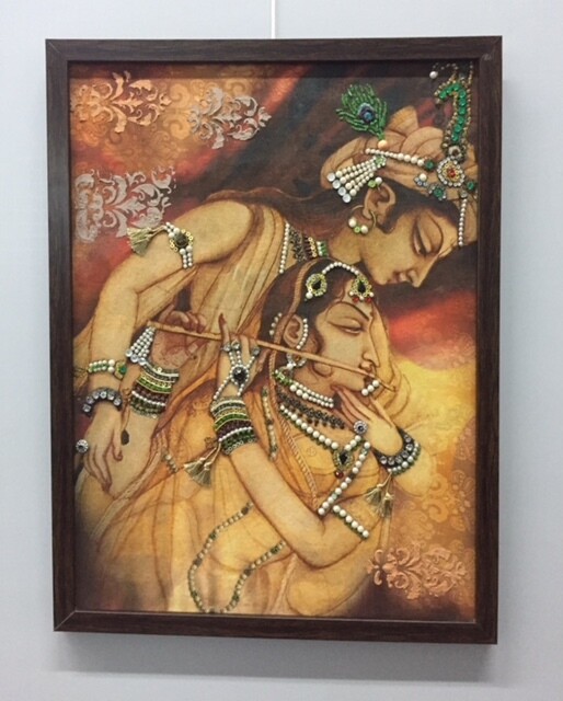 Radhe Krishna frame