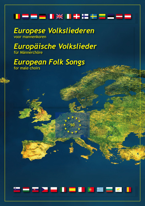 Europese volksliederen voor mannenkoor, liedbundel