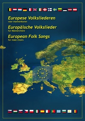 Europese volksliederen voor mannenkoor, liedbundel