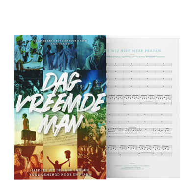 Dag vreemde man, liedbundel Dag vreemde man, liedbundel