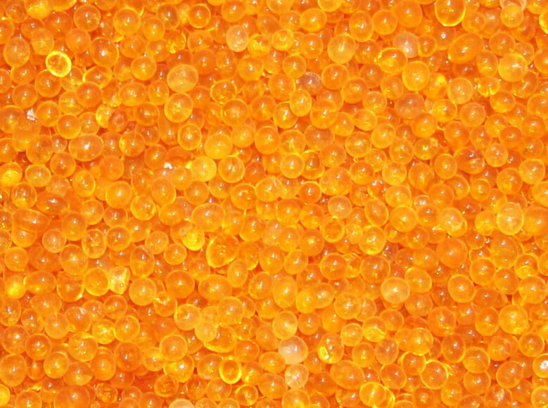 Gel de silice coloré