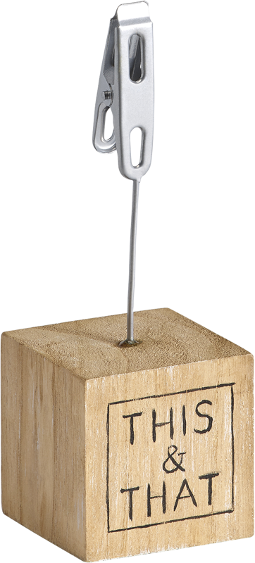 Bildeholder med magnetklype