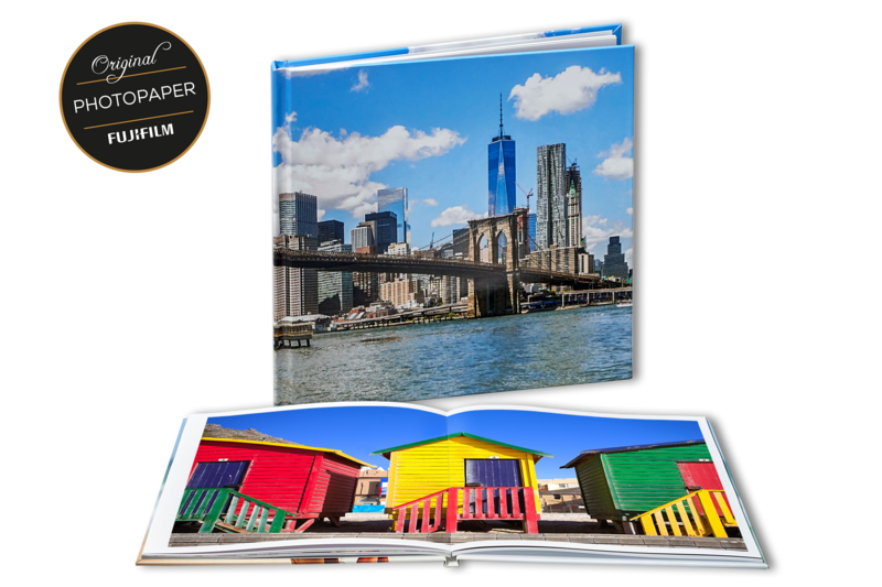 Premium Fotobok med fotopapir 30x30cm