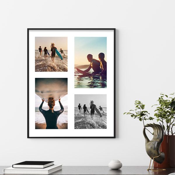 Bildecollage 40x50 cm i ramme Bildecollage 40x50 cm i ramme