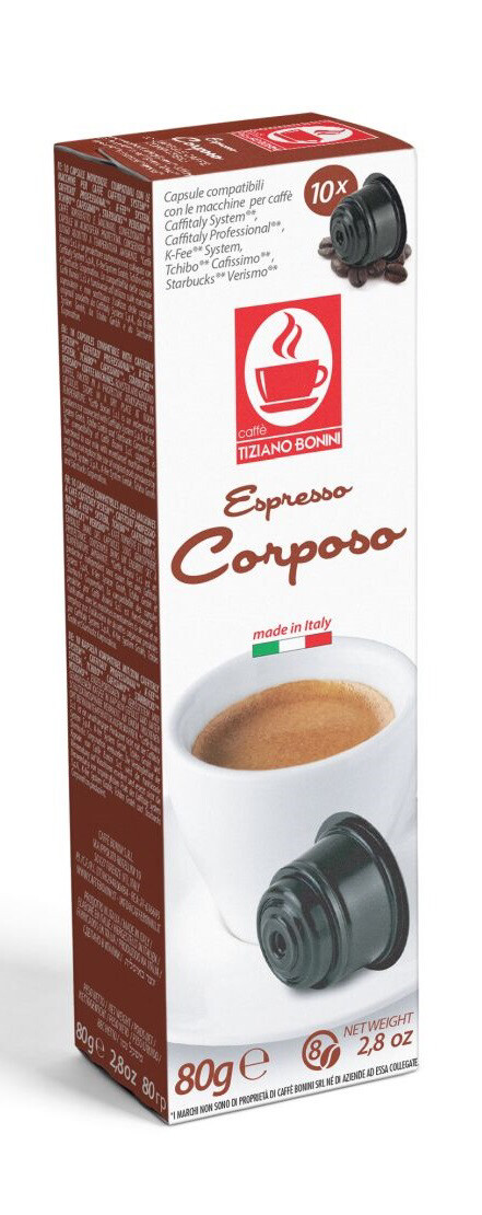Corposo Caffitali espresso 10 пар.