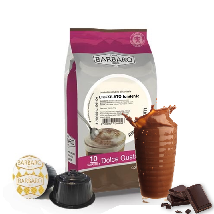 Barbaro Dolce Gusto CIOCCOLATO Fondente Топло Чоколадо Фонденте 10 пар.