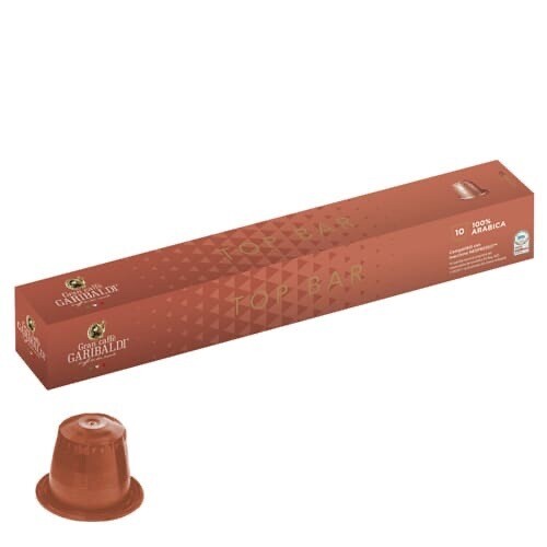 Garibaldi Nespresso Tubo Top BAR Arabica 10 парчиња