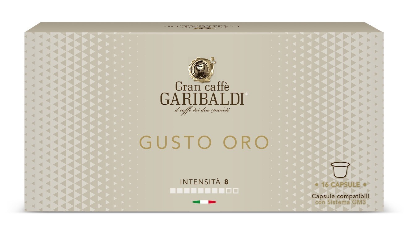 Garibaldi Gusto Oro 80% Arabica  x16 капсули