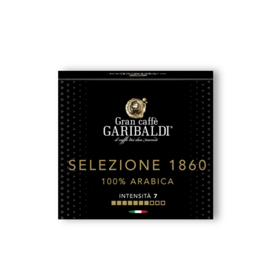 Garibaldi Delizio/Cremesso Selezione 1860  100% Arabica х16 капсули