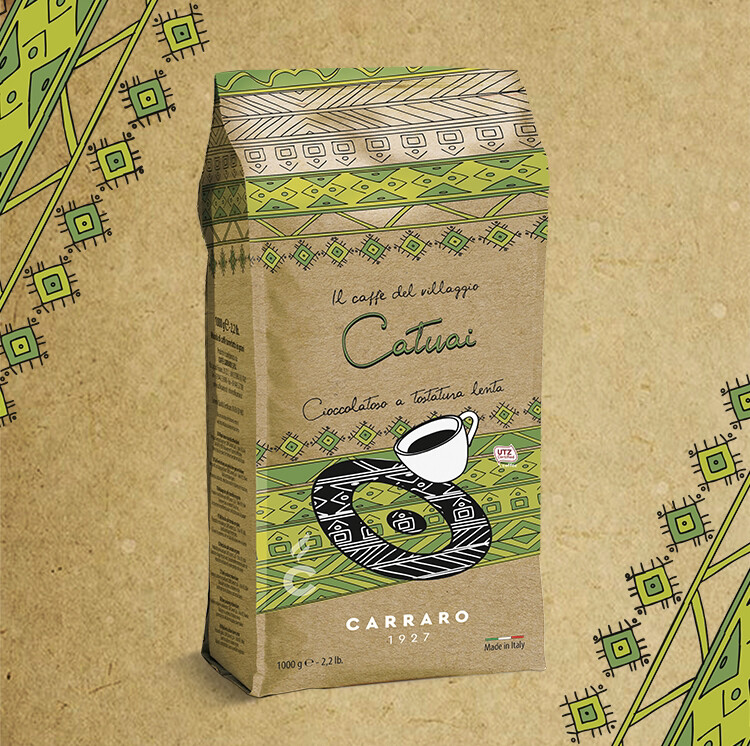 Catuai Carraro Artisan specialty 1kg зрно