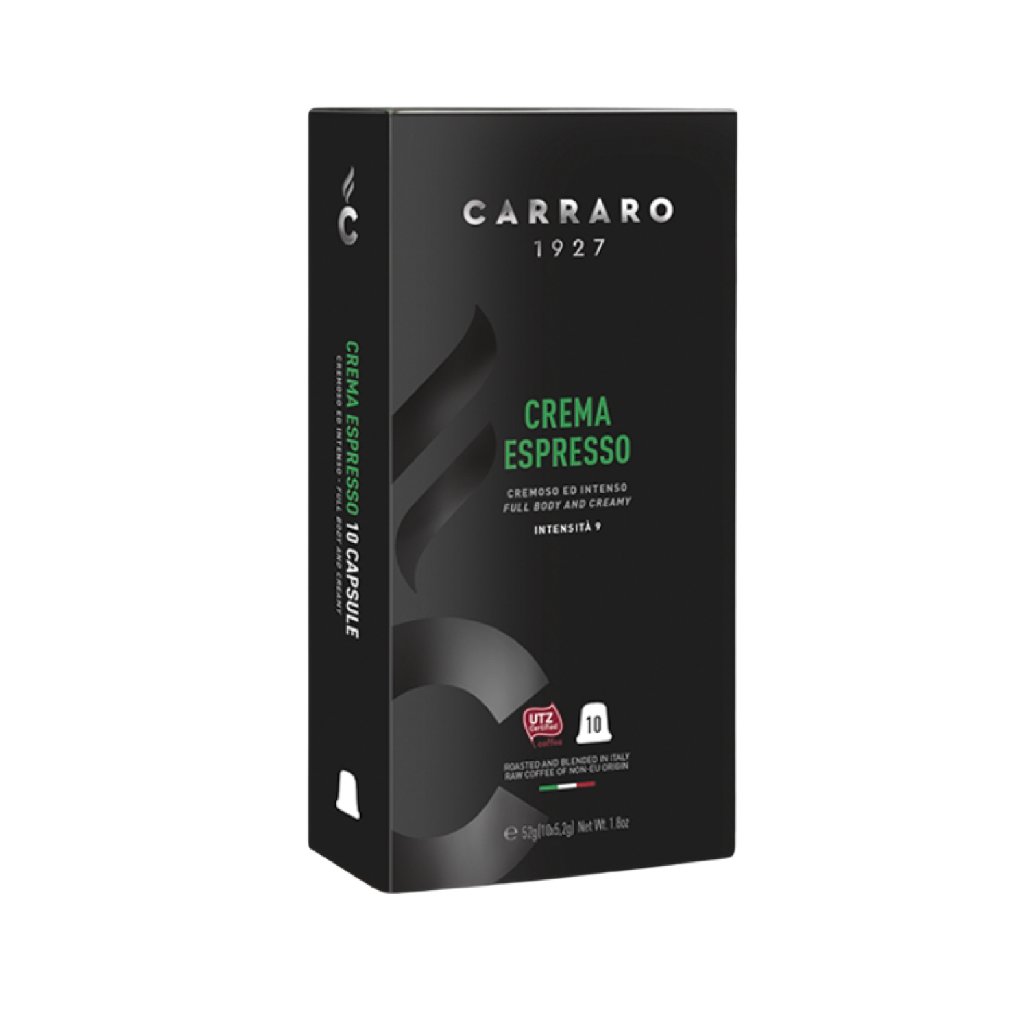Carraro Nespresso Crema Espresso 10 пар.