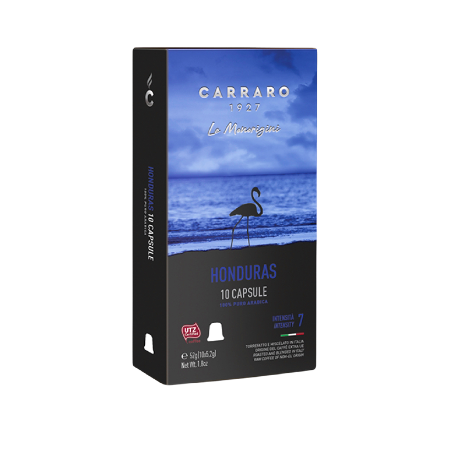 Carraro Nespresso Specialty Honduras LaFlor Arabica х10 пар.